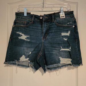 Judy Blue Destroyed Cut-Off Shorts